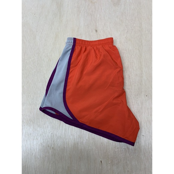 Nike Dri-Fit Woman's White Lined Athletic Running Shorts Size Large - Picture 4 of 9